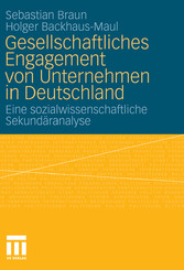 Gesellschaftliches Engagement von Unternehmen in Deutschland