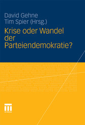 Krise oder Wandel der Parteiendemokratie?