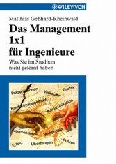 Das Management 1x1 f&uuml;r Ingenieure