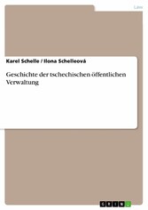 Geschichte der tschechischen öffentlichen Verwaltung