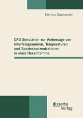 CFD Simulation zur Vorhersage von Interferogrammen, Temperaturen und Spezieskonzentrationen in einer Hexanflamme