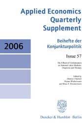 The Effects of Globalization on National Labor Markets: Diagnosis and Therapy.