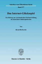 Das Internet-Glücksspiel.