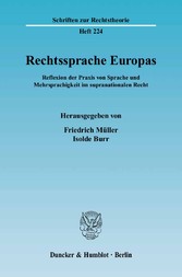 Rechtssprache Europas.