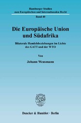 Die Europäische Union und Südafrika.