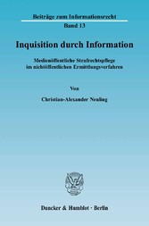 Inquisition durch Information.