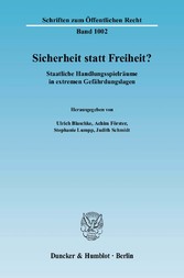 Sicherheit statt Freiheit?