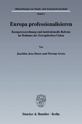 Europa professionalisieren.