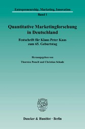 Quantitative Marketingforschung in Deutschland.