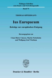 Ius Europaeum.