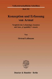 Konzeption und Erfassung von Armut.