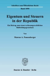 Eigentum und Steuern in der Republik.