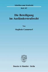 Die Beteiligung im Ausländerstrafrecht.