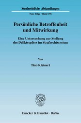 Persönliche Betroffenheit und Mitwirkung.