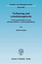 Verfassung und Arbeitskampfrecht.