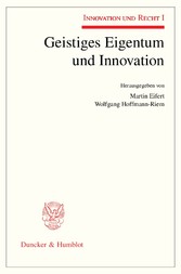 Geistiges Eigentum und Innovation.