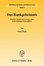 Das Bankgeheimnis.