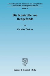 Die Kontrolle von Hedgefonds.