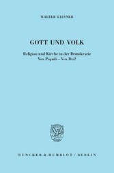 Gott und Volk.