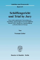 Schöffengericht und Trial by Jury.