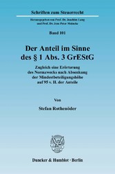 Der Anteil im Sinne des § 1 Abs. 3 GrEStG.