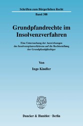 Grundpfandrechte im Insolvenzverfahren.