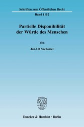 Partielle Disponibilität der Würde des Menschen.