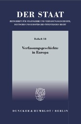 Verfassungsgeschichte in Europa.