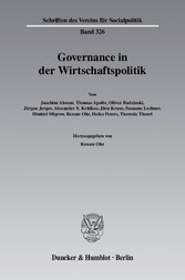 Governance in der Wirtschaftspolitik.