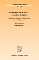 Gelehrte Geistlichkeit - geistliche Gelehrte.