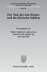 Der Tod, der tote Körper und die klinische Sektion.