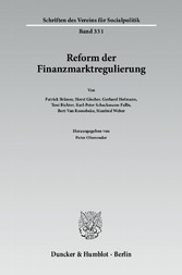 Reform der Finanzmarktregulierung.