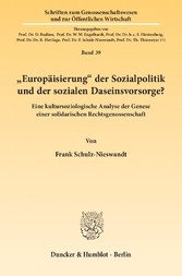 »Europäisierung« der Sozialpolitik und der sozialen Daseinsvorsorge?