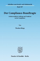 Der Compliance-Beauftragte.