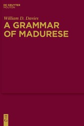 A Grammar of Madurese