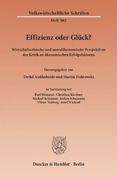 Effizienz oder Glück?