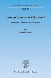 Aquakulturrecht in Schottland.