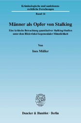 Männer als Opfer von Stalking.