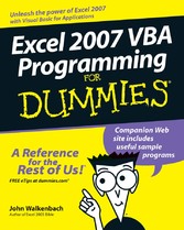 Excel 2007 VBA Programming For Dummies,