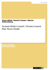 German Market Launch / Product Launch Plan: Neuro Drinks