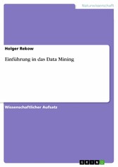 Einführung in das Data Mining