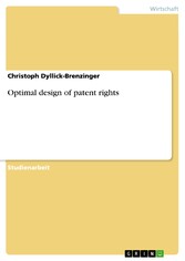 Optimal design of patent rights