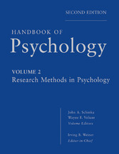 Handbook of Psychology, Research Methods in Psychology