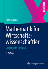 Mathematik für Wirtschaftswissenschaftler