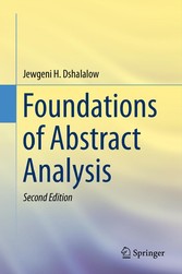 Foundations of Abstract Analysis