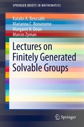 Lectures on Finitely Generated Solvable Groups