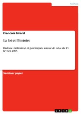 La loi et l'histoire