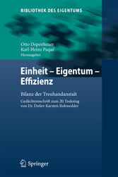 Einheit - Eigentum - Effizienz