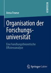 Organisation der Forschungsuniversität