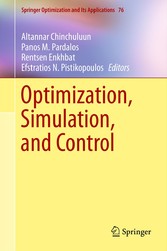 Optimization, Simulation, and Control